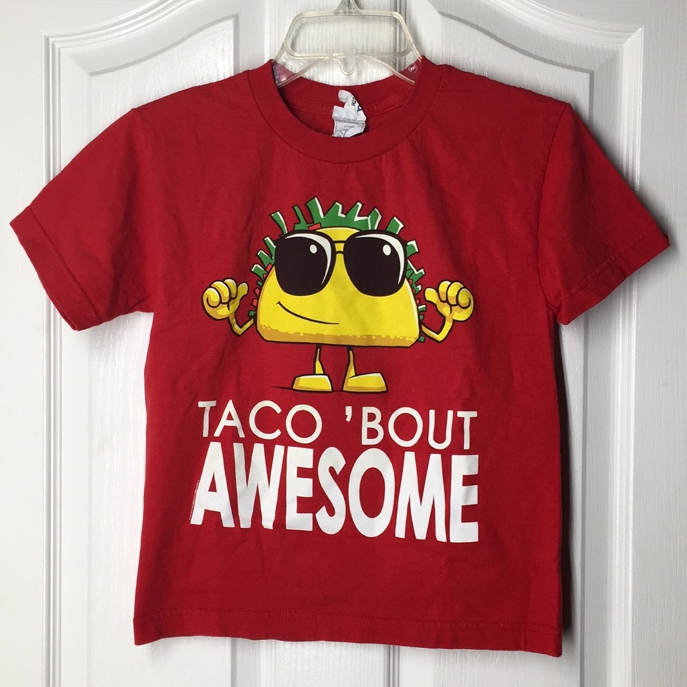 FINAL MARKDOWN Boys’ Alstyle “Taco ‘ Bout Awesome” small